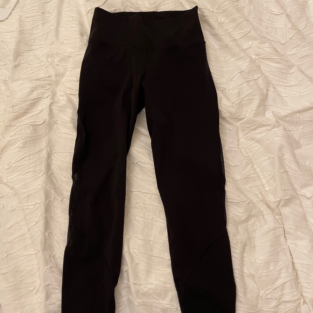 Lululemon leggings (black) 25” - size 6